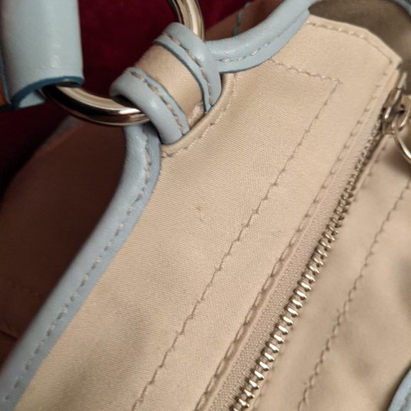 Coach Blue Soho Satchel Bag - Picture 3 of 13